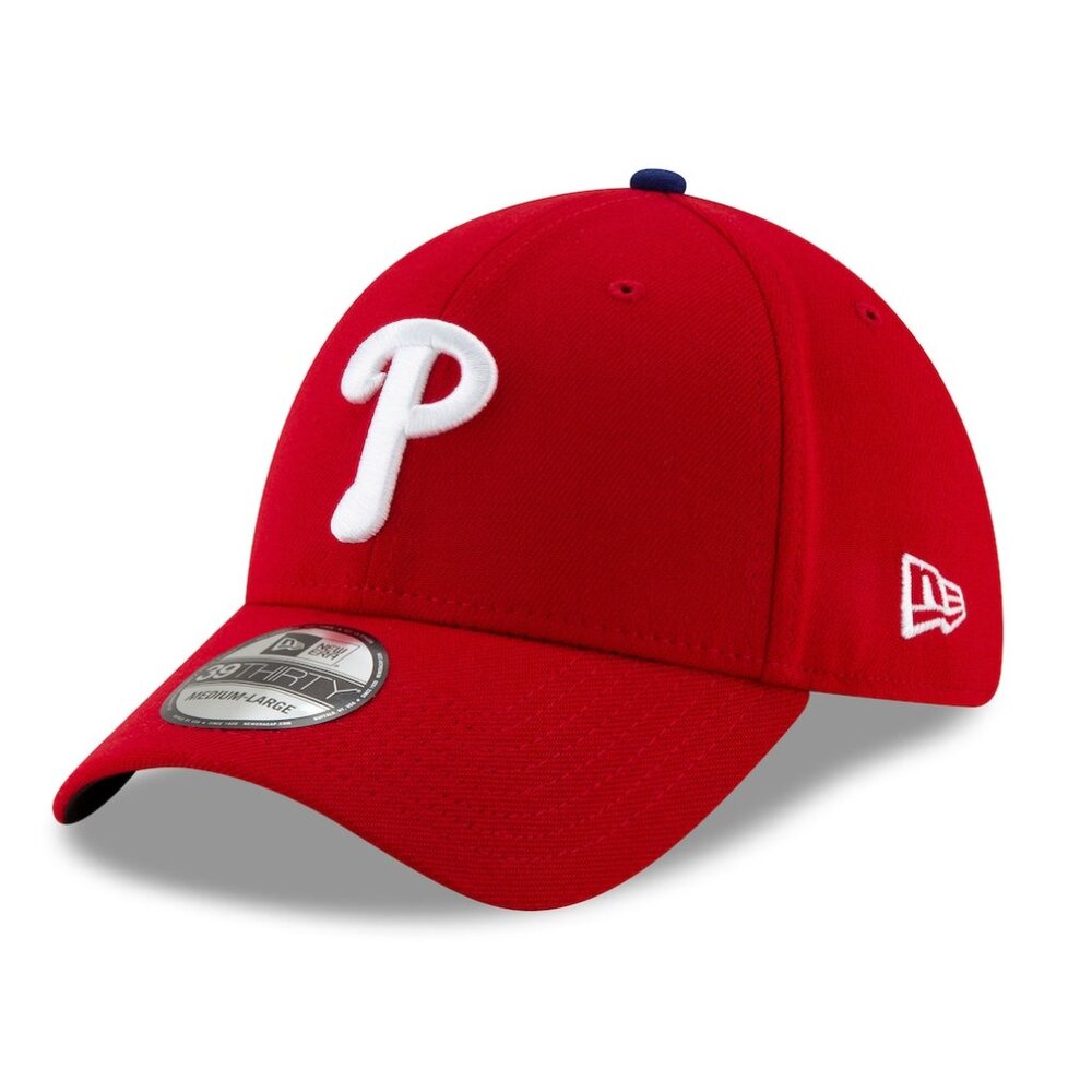 New Era Phila. Phillies '25 Postseason Participant 39Thirty Stretch Fit Hat S/M